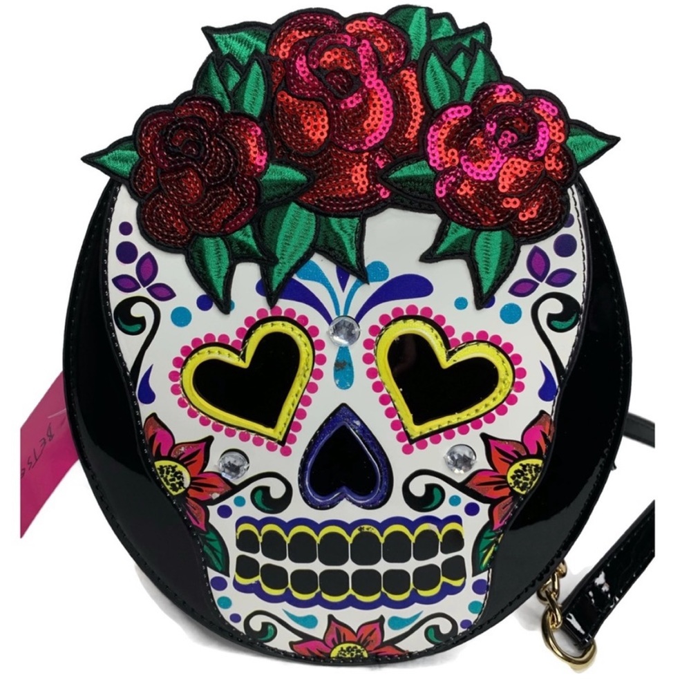 Betsey Johnson Sugar Skull Purse NWT